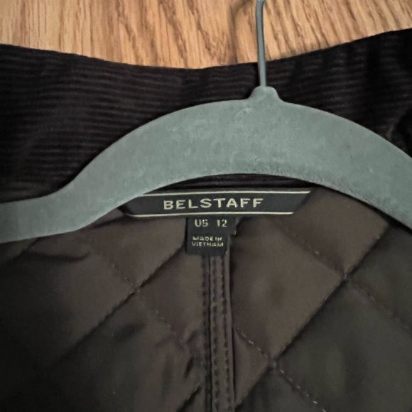 Belstaff Waistcoat Vest. Quilted Recycled Polyester Dark Green. Size US 12. - Picture 3 of 4